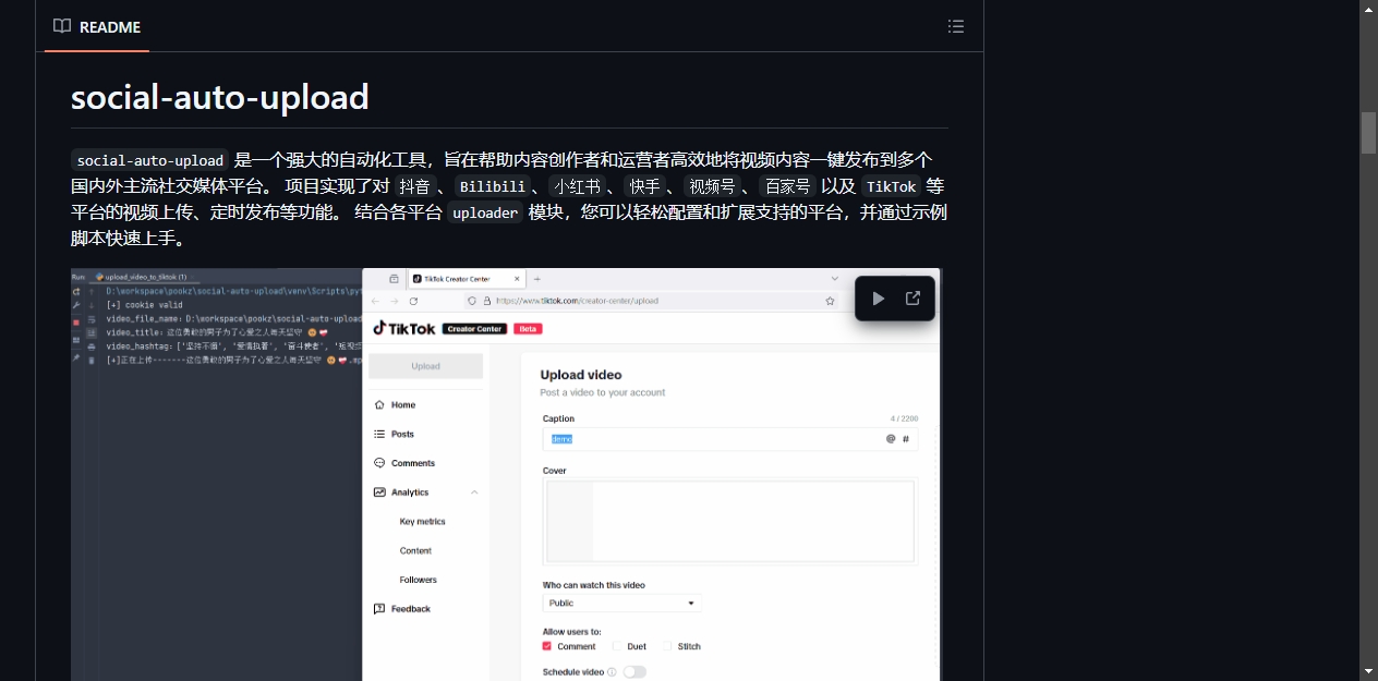 README区域截图
