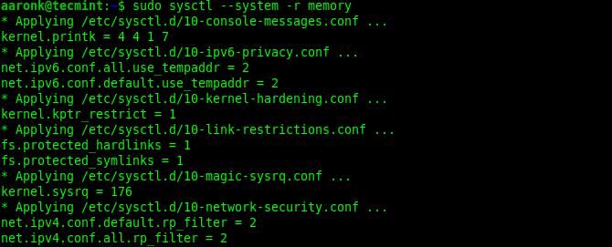 How to Modify Linux Kernel Variables Using sysctl Command-CSDN博客