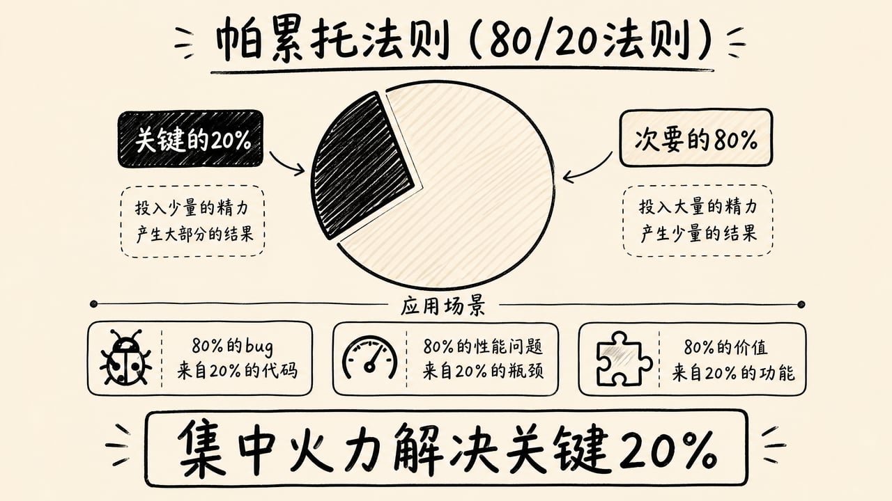 帕累托法则80/20
