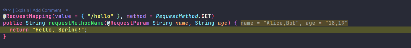 Spring Web MVC 获取请求参数_封装_03