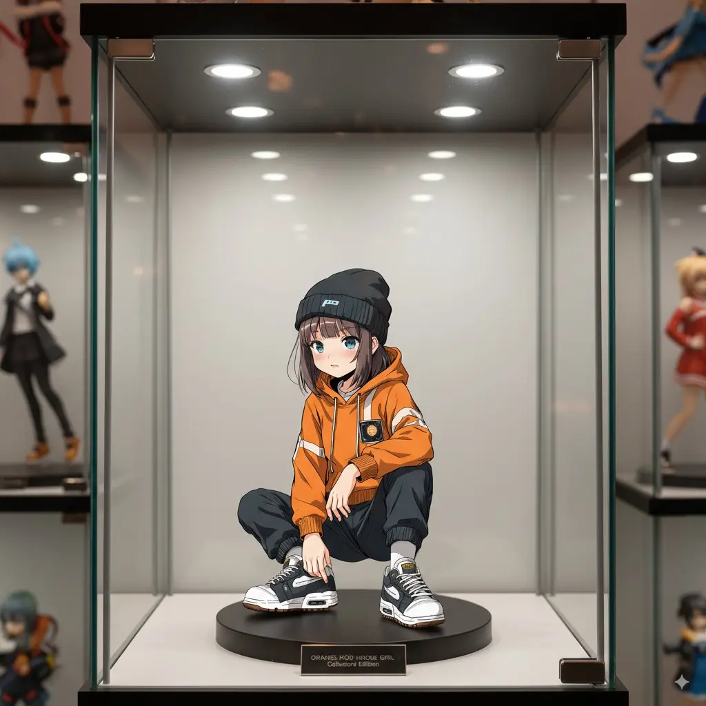 action-figure- in cabinet