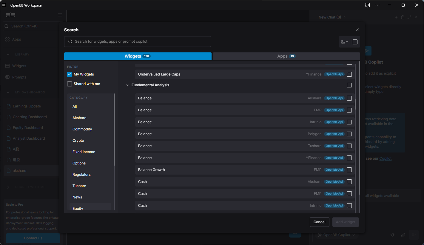 借助AKShare与Tushare扩展OpenBB，实现A股与港股分析功能_openbb akshare-CSDN博客