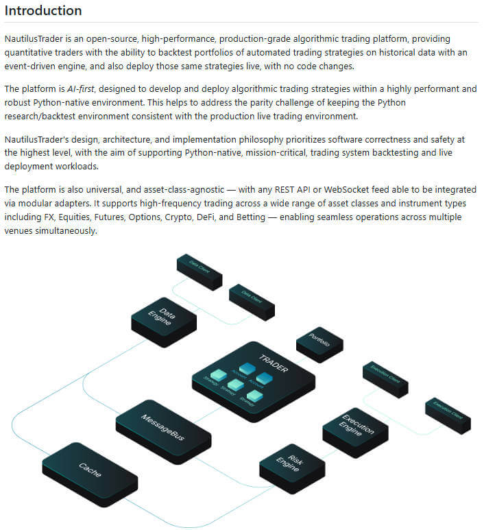 nautilus_trader 项目介绍图