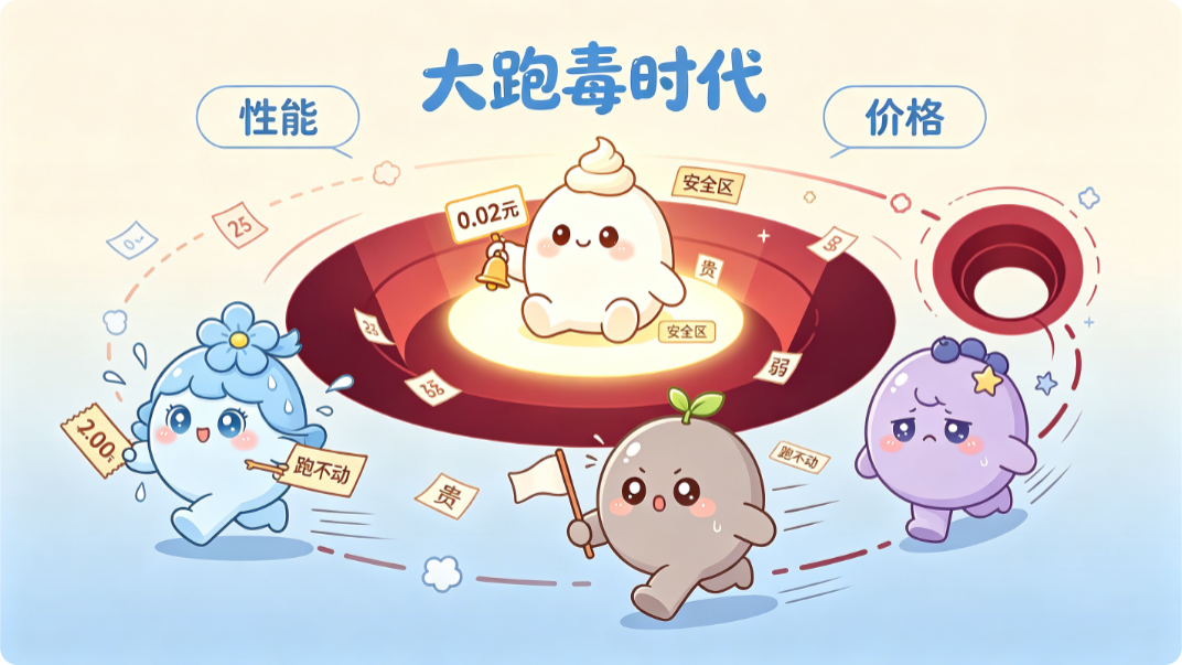 毒圈越缩越小,只有性能+价格双优的能留在安全区