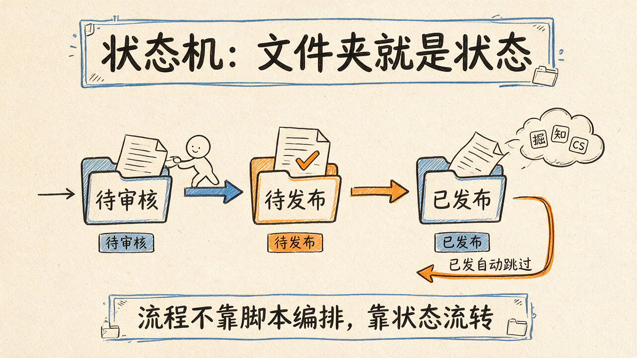 状态机：文件夹就是状态