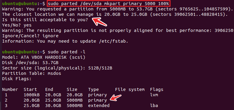 10+ parted command examples in Linux [Cheat Sheet]-CSDN博客