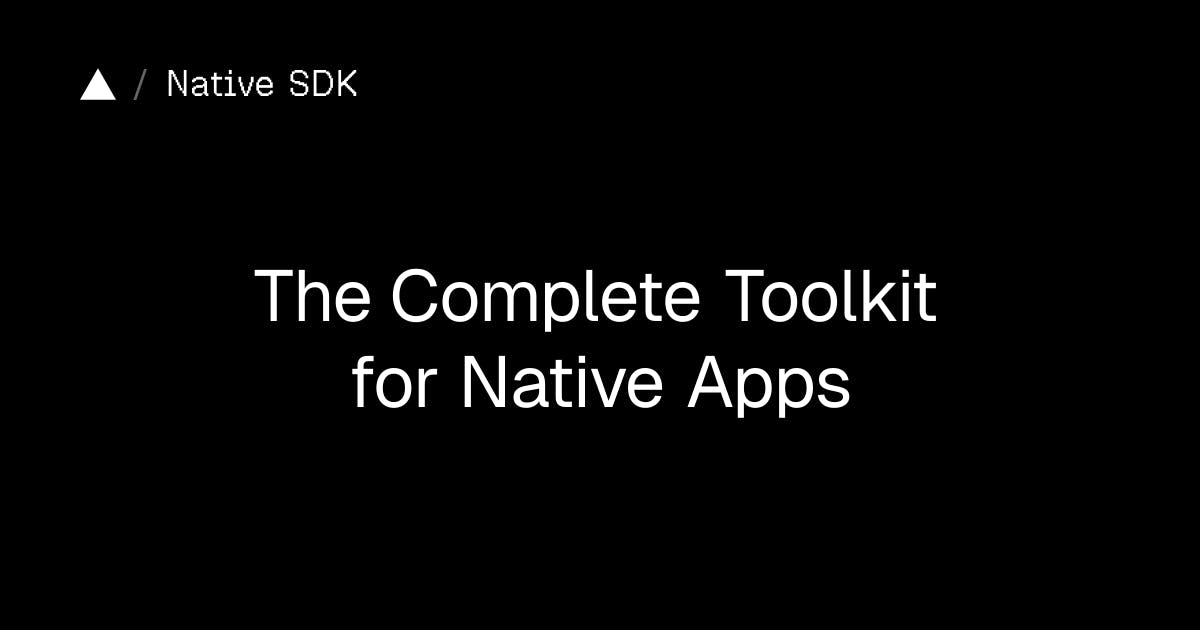 Native SDK