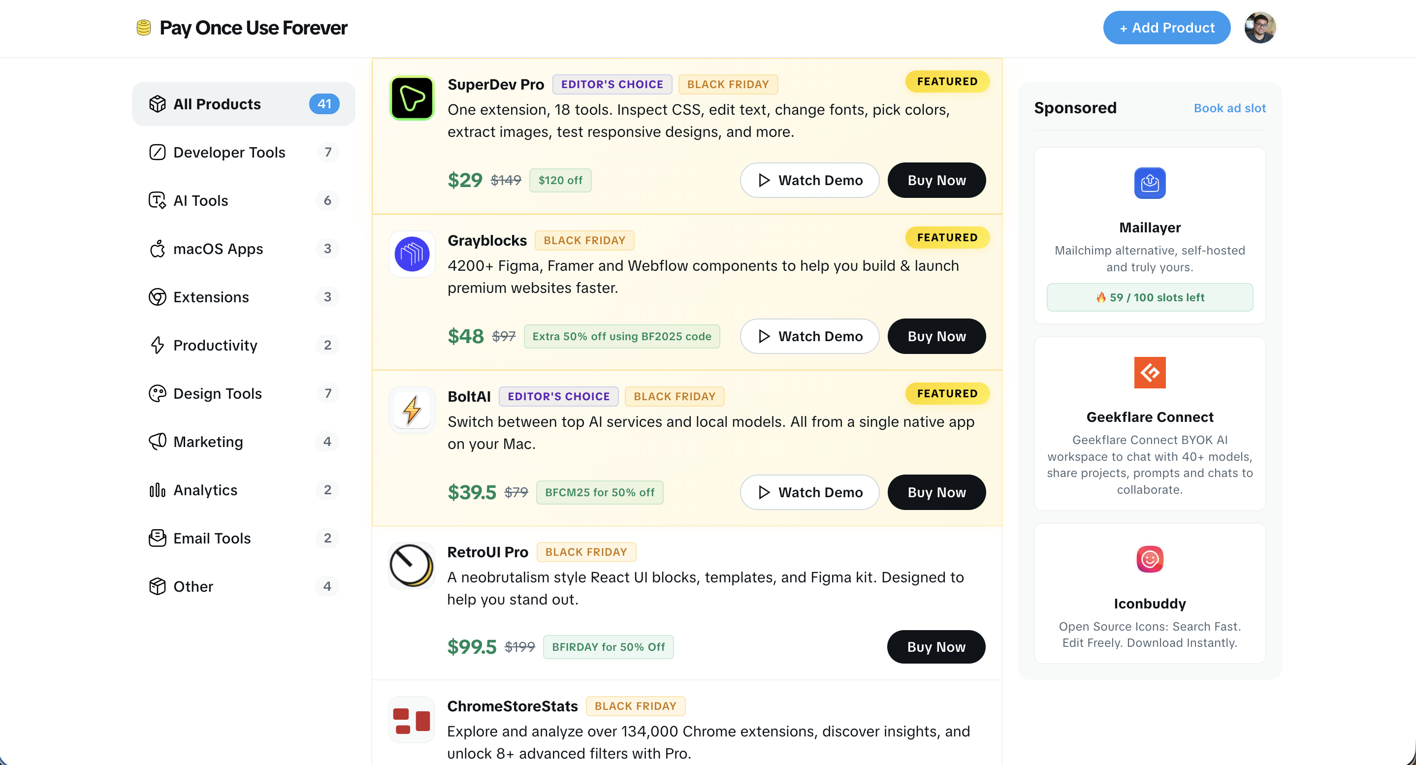 Pay Once Use Forever