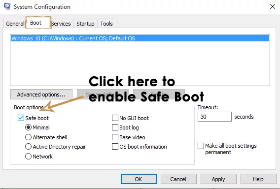 windows 10 safe mode7