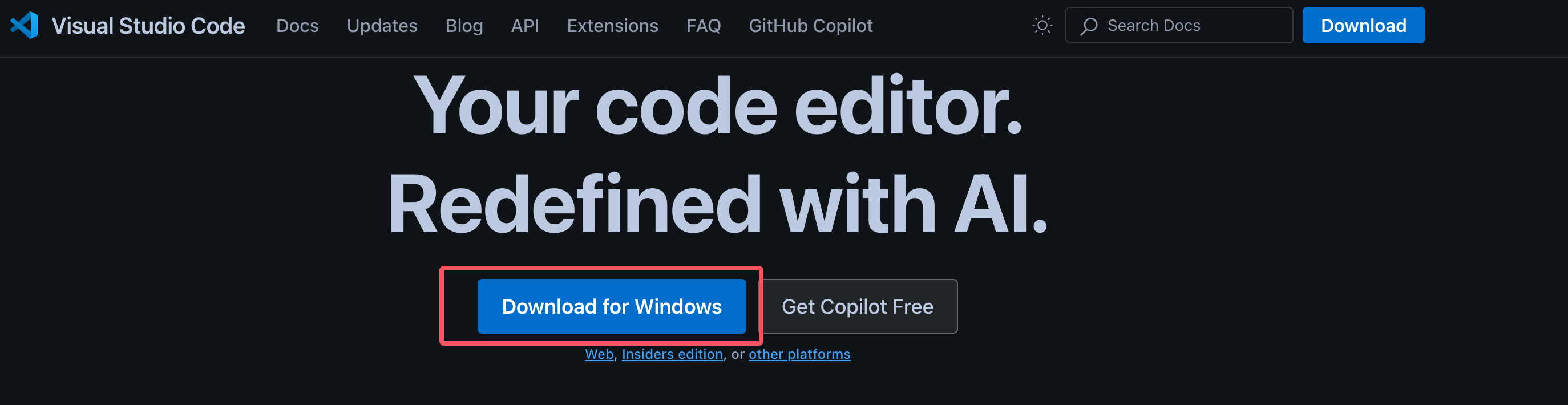 VSCode 下载与安装_visual studio code官网下载-CSDN博客