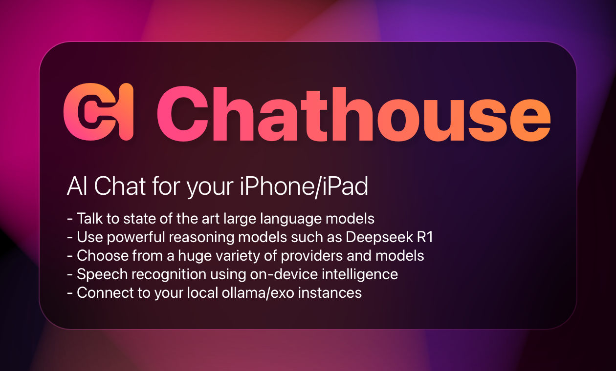 Chathouse: Chat with AI
