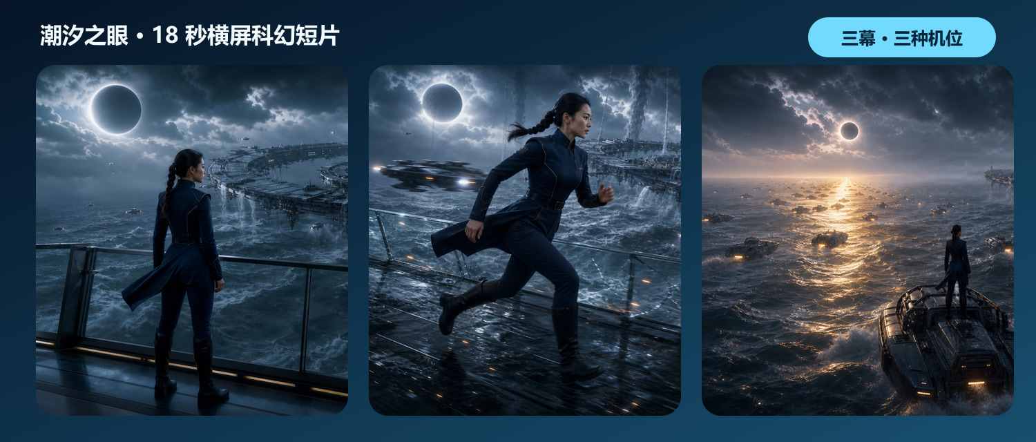 潮汐之眼三幕横屏科幻短片封面