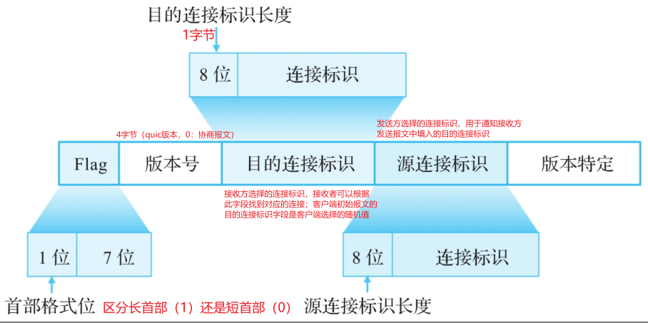 长首部报文格式