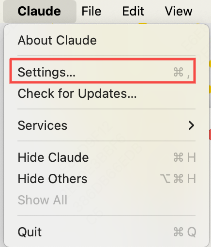 settings