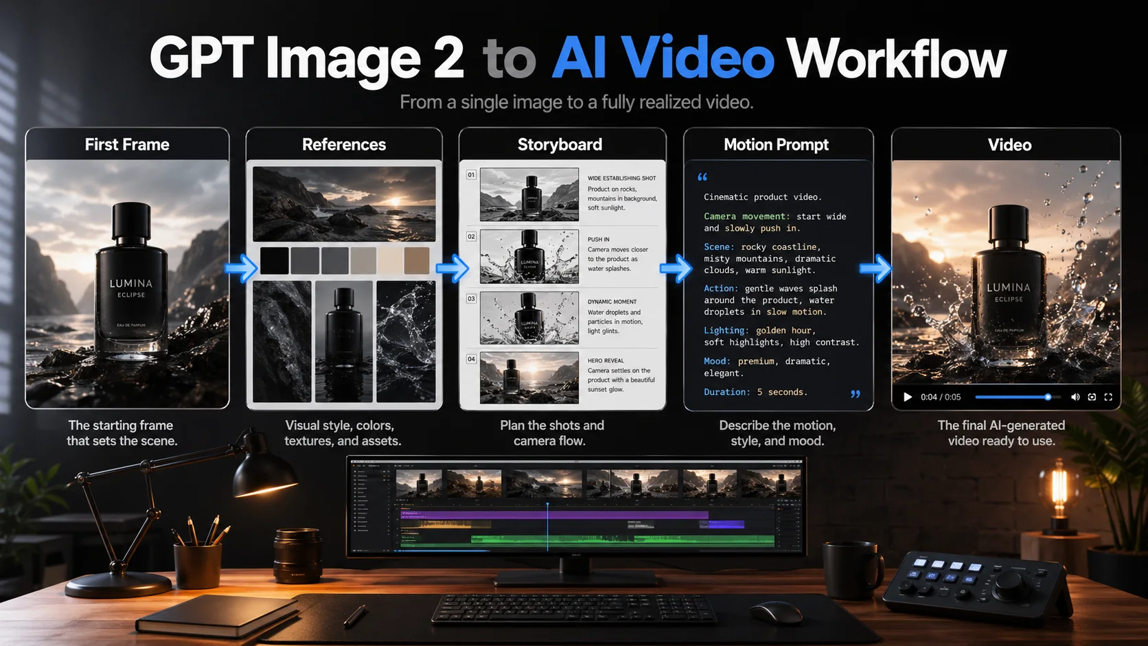 GPT Image 2 到 AI 视频工作流