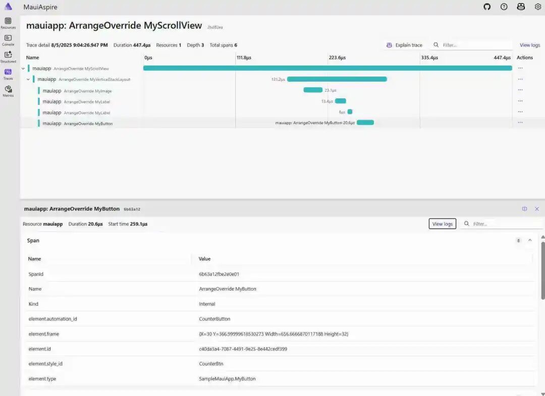 .NET MAUI RC1 带来了诊断功能以及 Android CoreCLR 的实验性支持