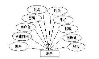 用户信息实体属性图