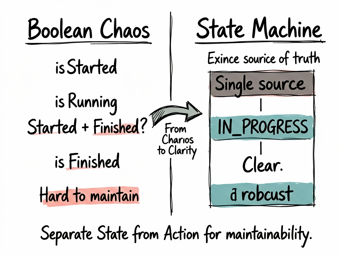 Professional hand-drawn sketchnote comparison on p