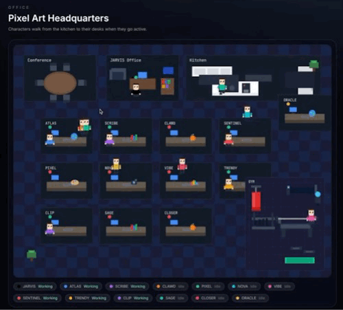 Agent 状态指示灯