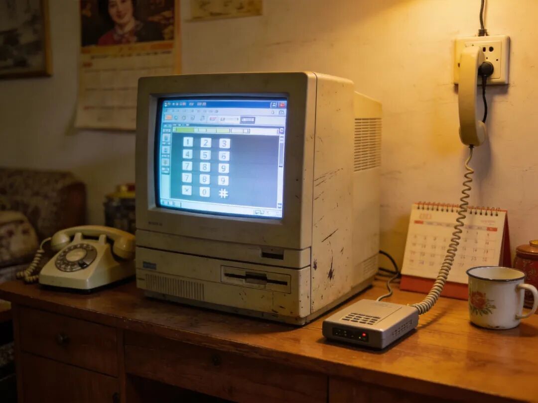 电话线竟然能上网？带你回顾中国人网络的30年变迁史_10年前的电话线宽带1兆就能用-CSDN博客