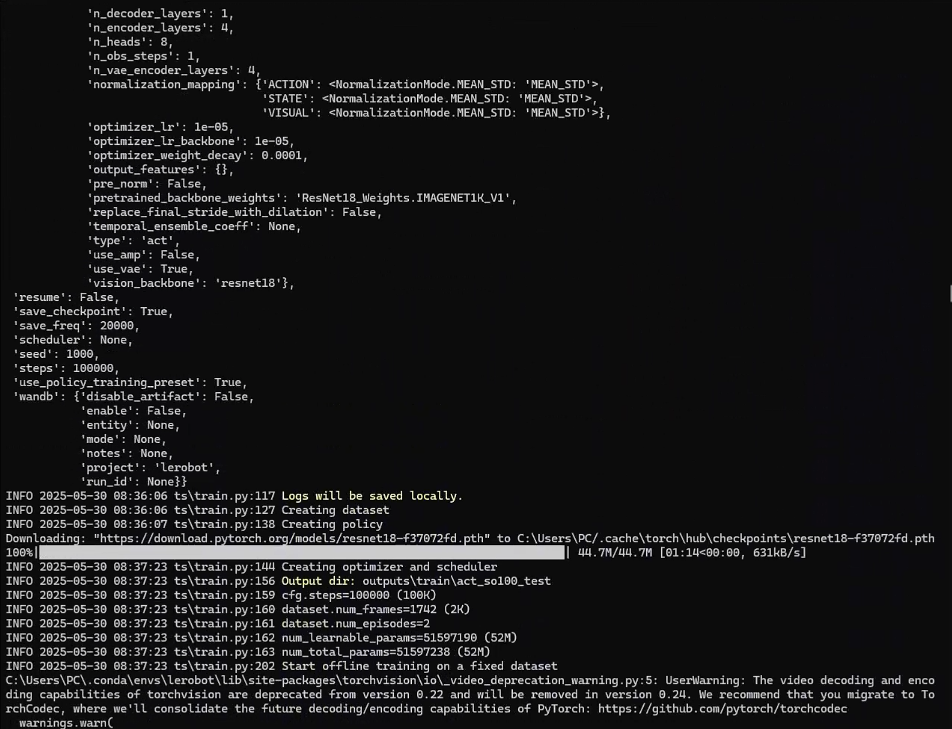 lerobot机械臂的标定、遥控、数据录制、训练、源码解读_低成本_37