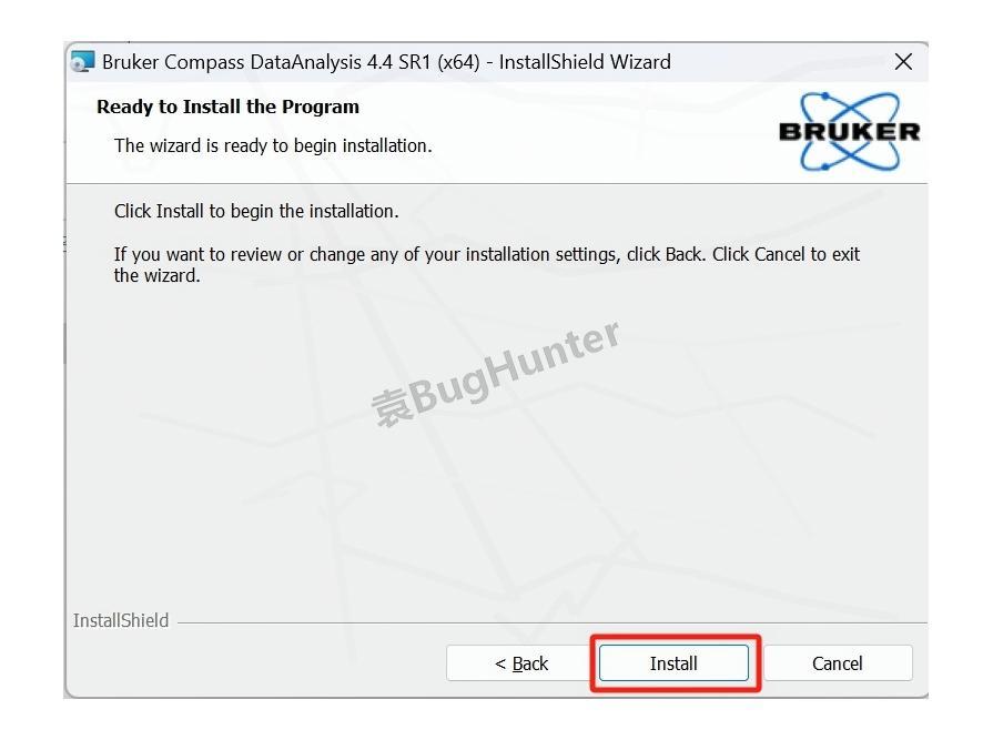 Bruker DataAnalysis 4.4 详细图文安装教程(附安装包)DataAnalysis 安装教程