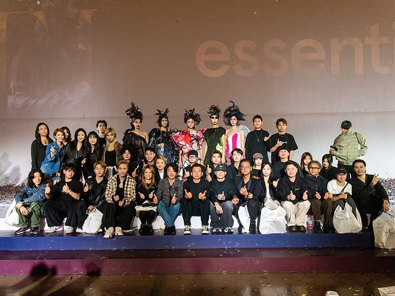 广州莱佛士学生作品惊艳亮相施华蔻2025秋冬新季风发布会