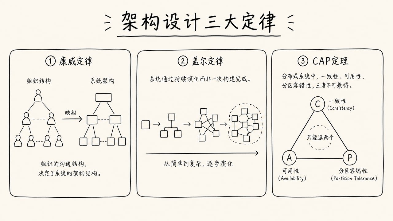 架构设计三大定律