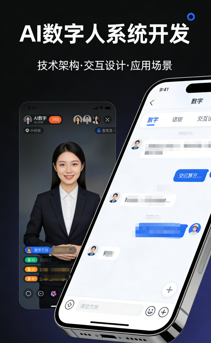真人数字人小程序开发实战：AI数字人系统源码完整实现思路_数字人嵌入应用系统-CSDN博客