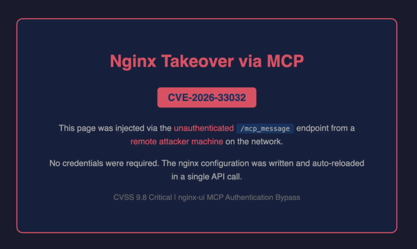 MCP Bug in Nginx: Critical CVSS 9.8 Security Vulnerability