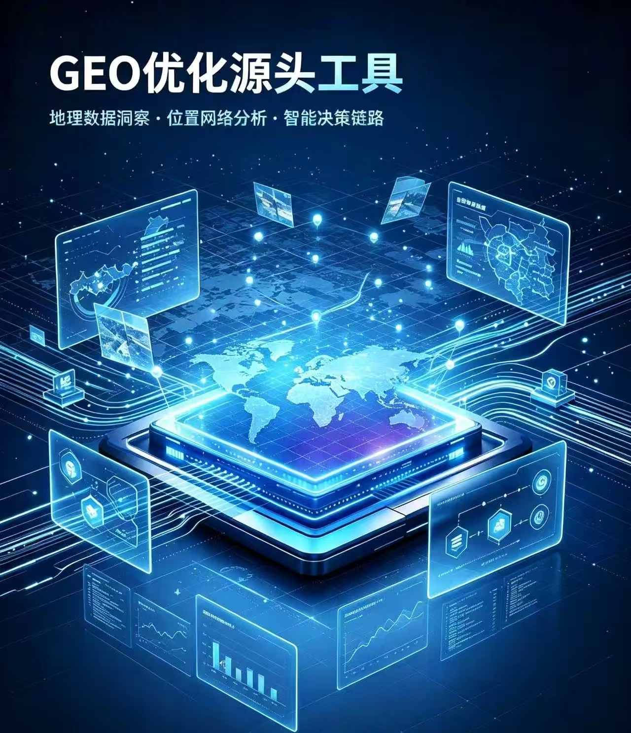 GEO优化前后企业AI系统在AI搜索中的知识片段对比图