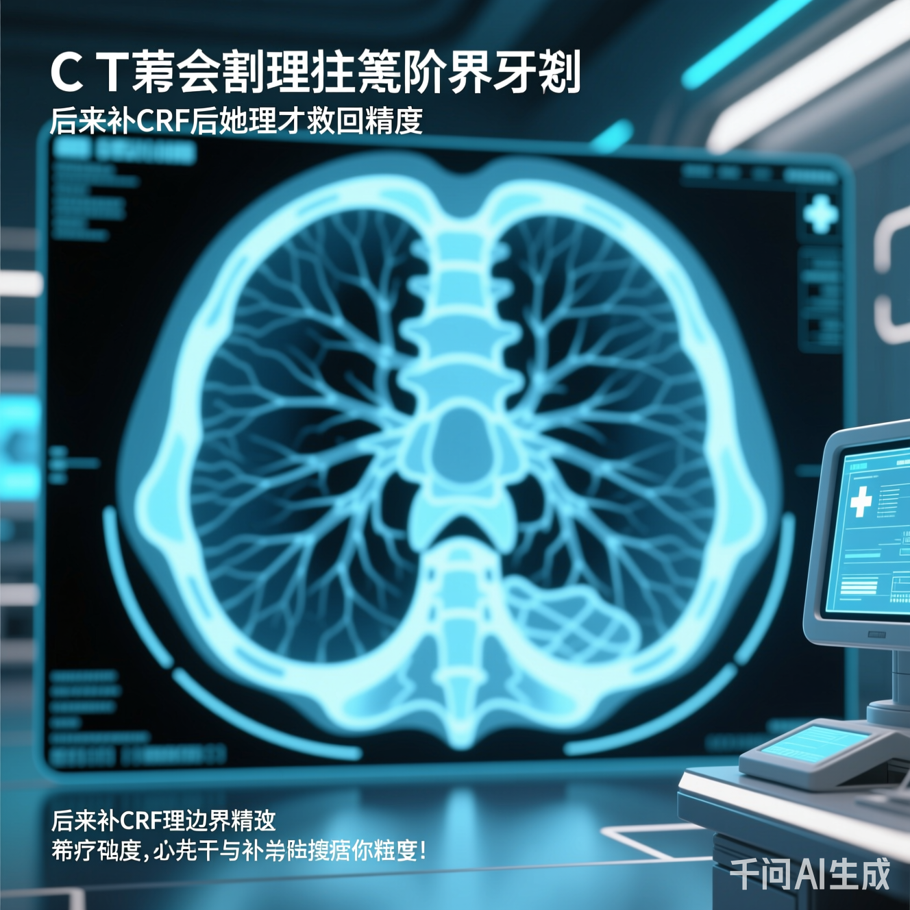 未来医疗场景的概念图