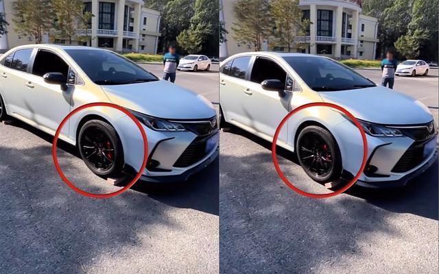 四块砖头困车:前驱车没有能通过的,这是什么原理?