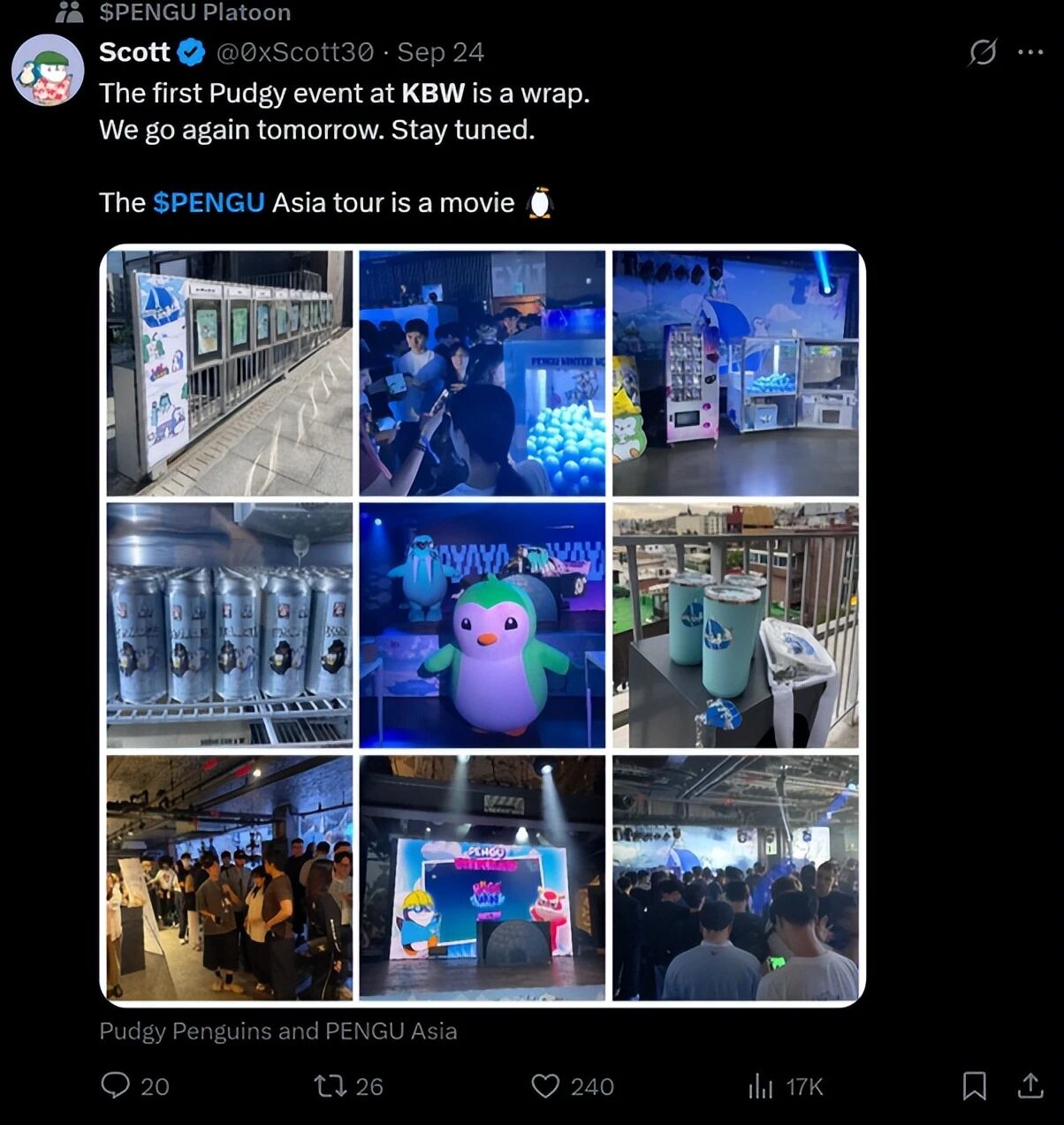 当Pudgy Penguins 走进首尔：PENGU 在韩国市场的全新玩法_pengu链游中文版最新版本更新内容介绍-CSDN博客