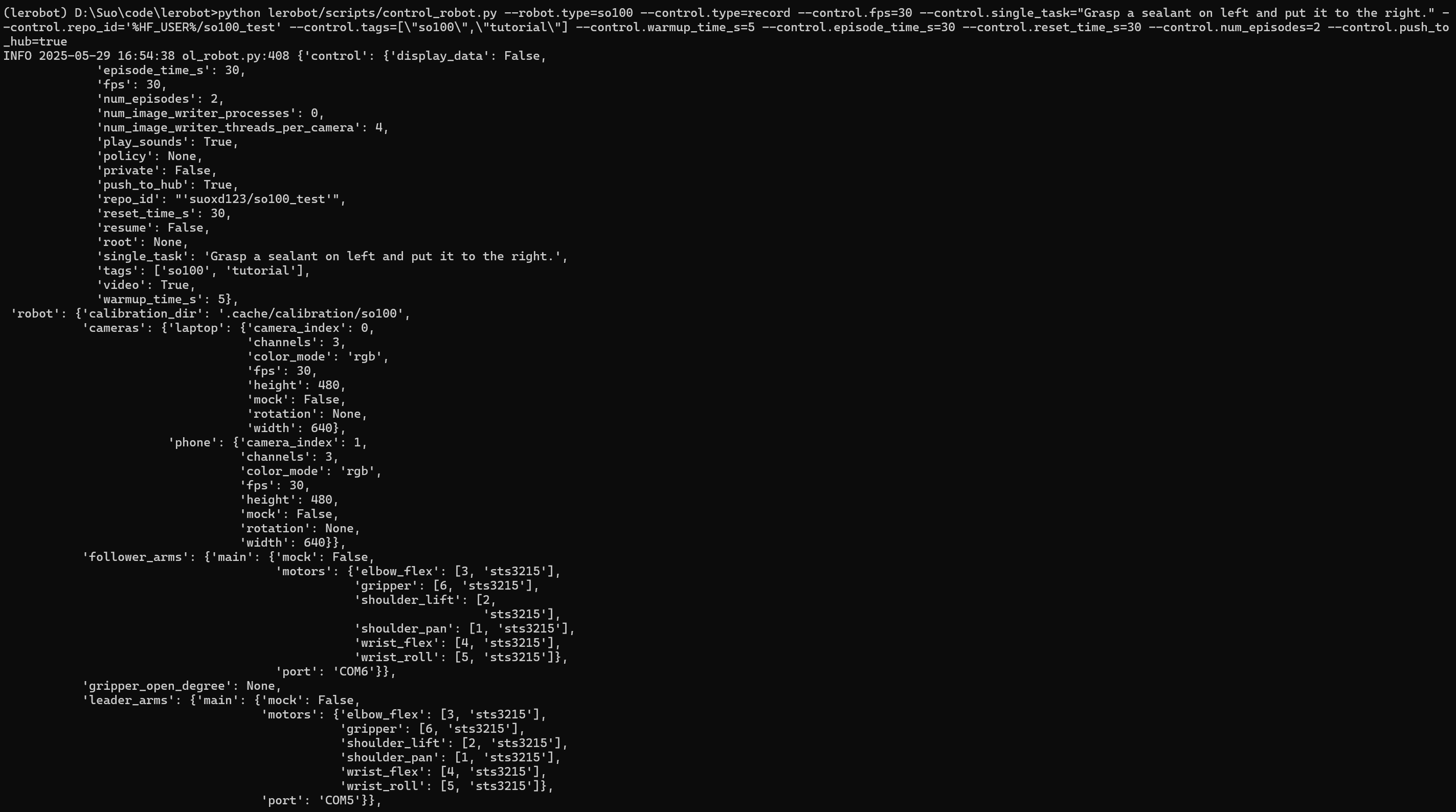 lerobot机械臂的标定、遥控、数据录制、训练、源码解读_训练_21