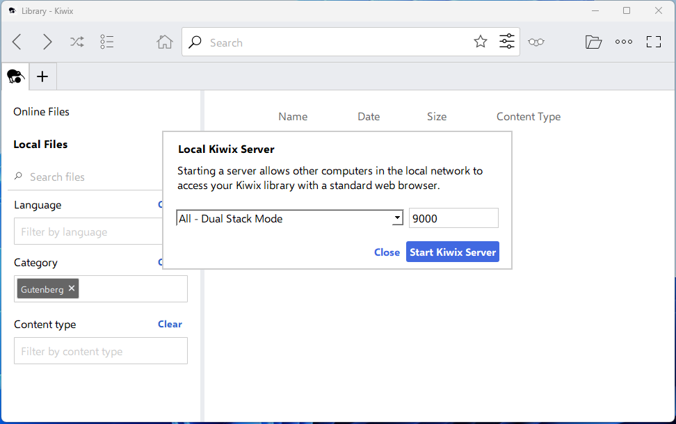 Wikipedia Search Box