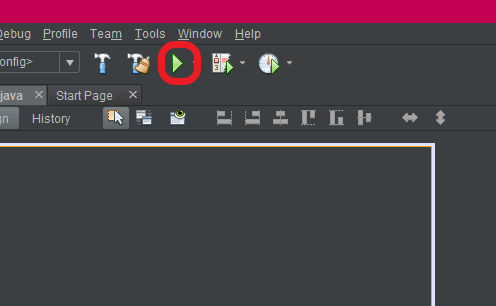Running a JFrame Form