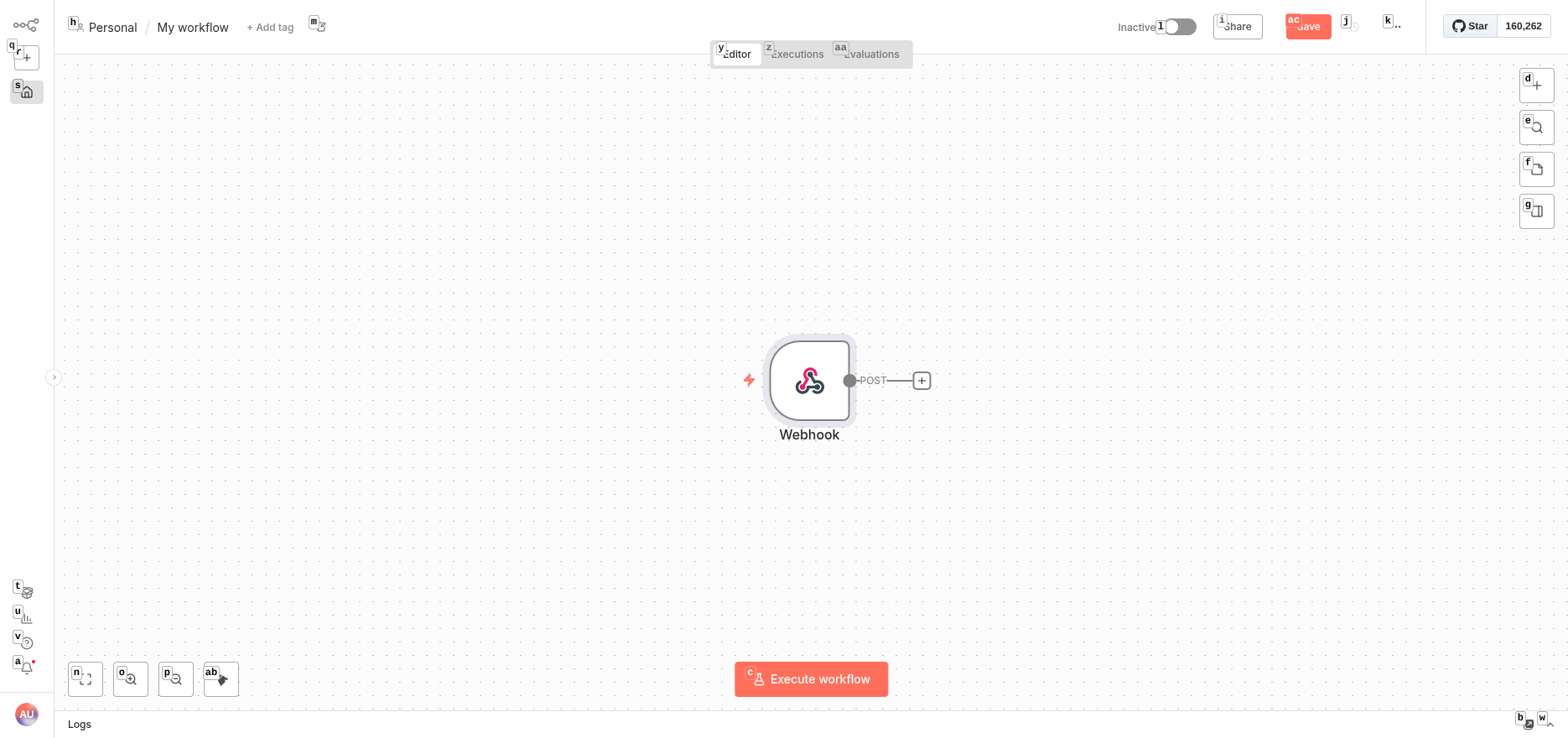 配置好的 Webhook 和 AI Agent