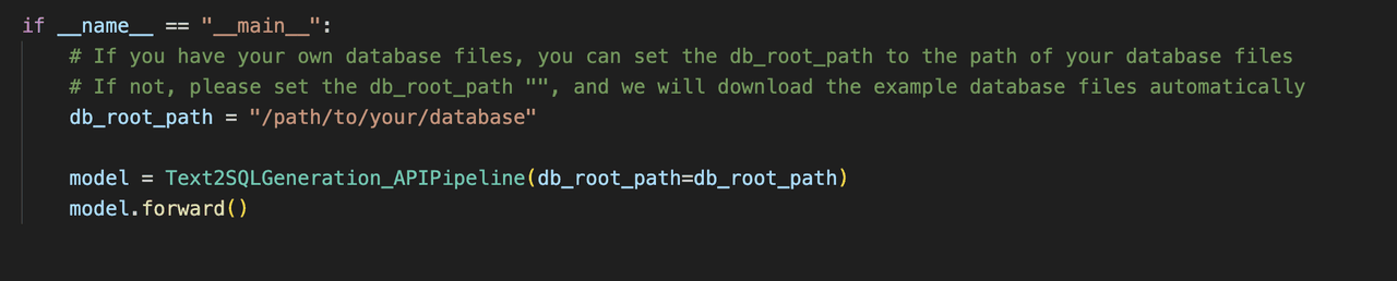 配置 dbrootpath