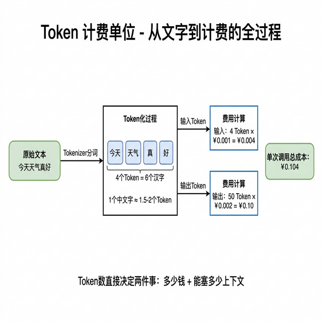 Token计费单位**工作流**程