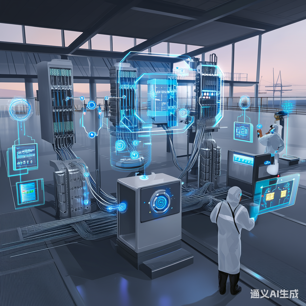 智能监测系统部署示意图