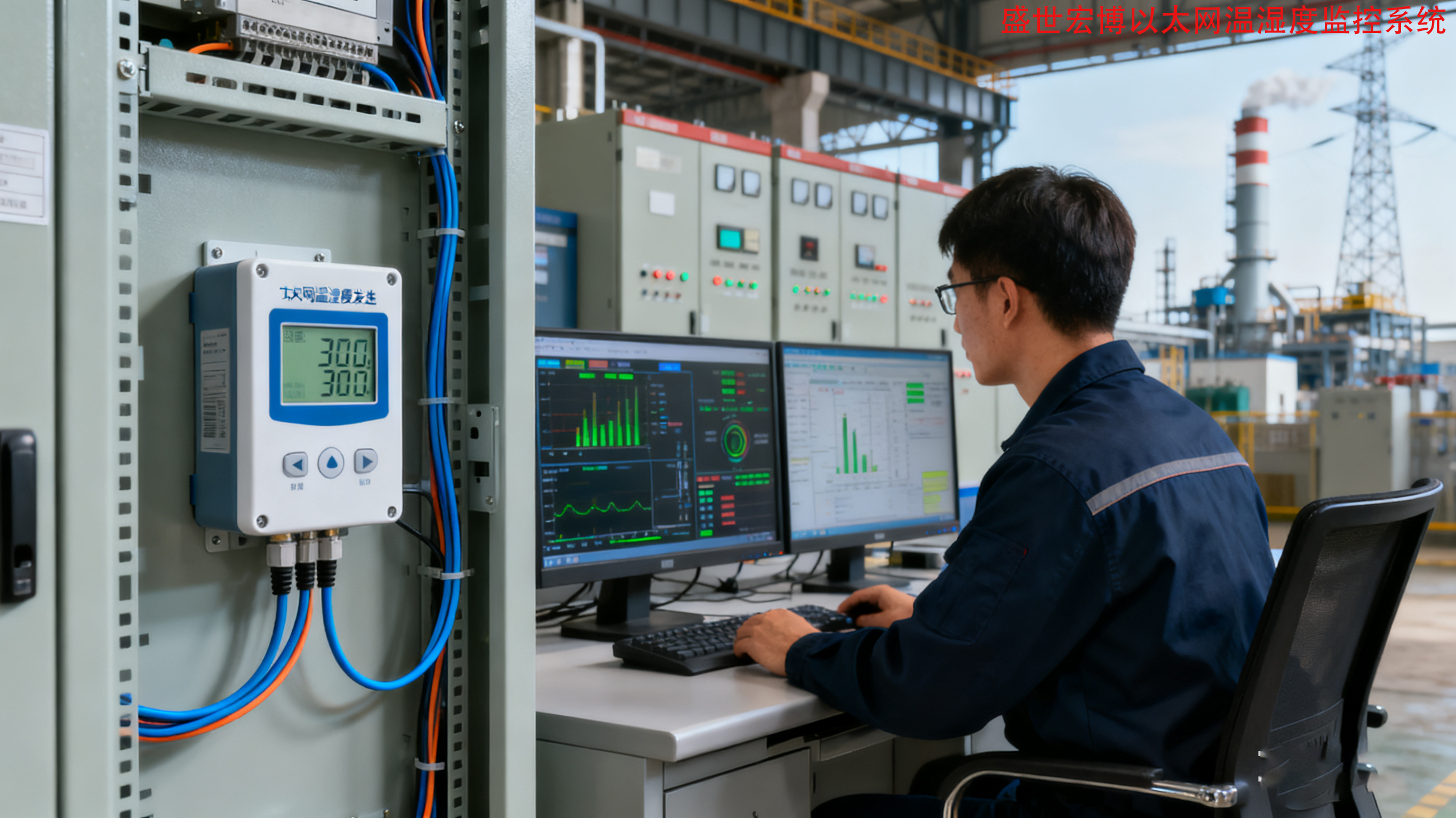 以太网温湿度变送器应用