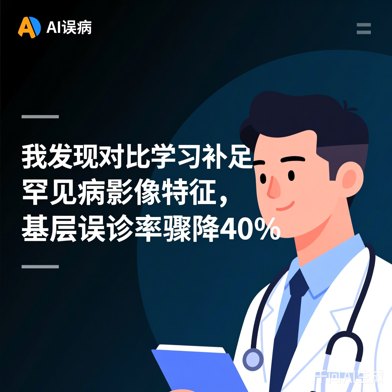 “我发现对比学习补足罕见病影像特征,基层误诊率骤降40%”-CSDN博客