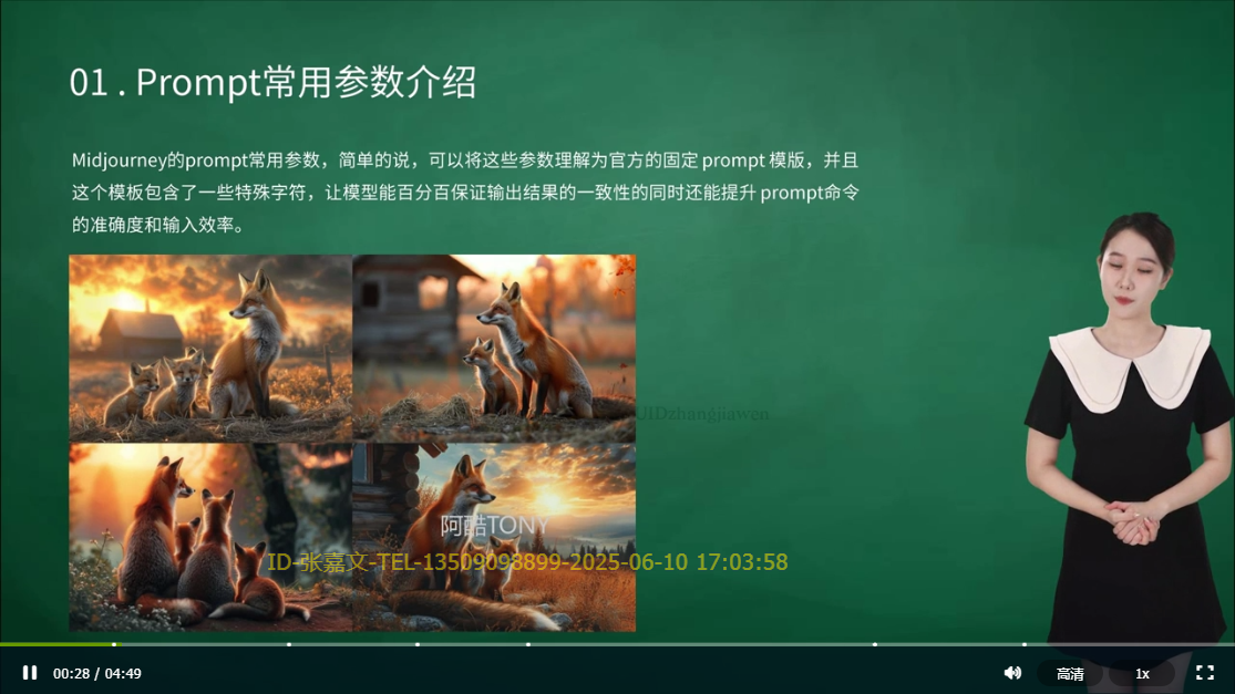 数字化动态ID随机水印