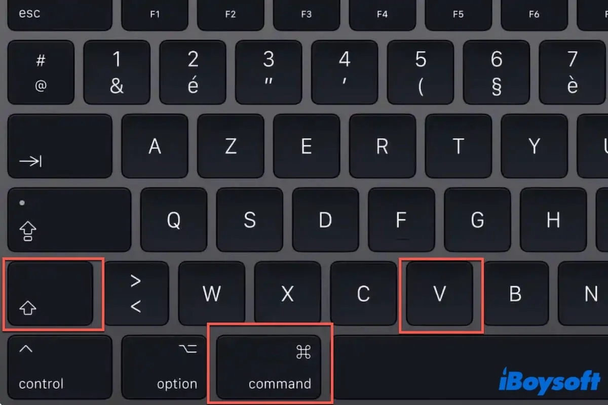 Mac 剪切快捷键 Command X