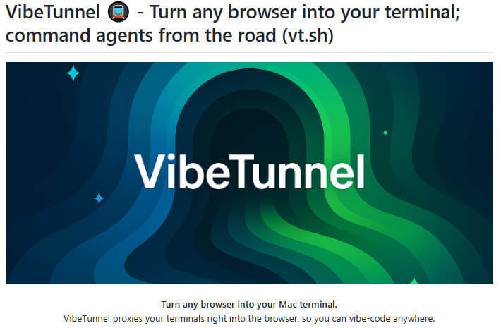 vibetunnel 项目介绍图