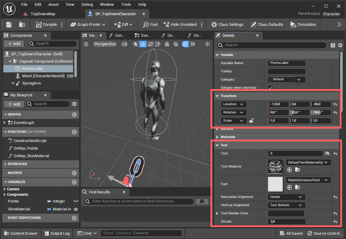 图 3.17 – PointsLabel 组件
