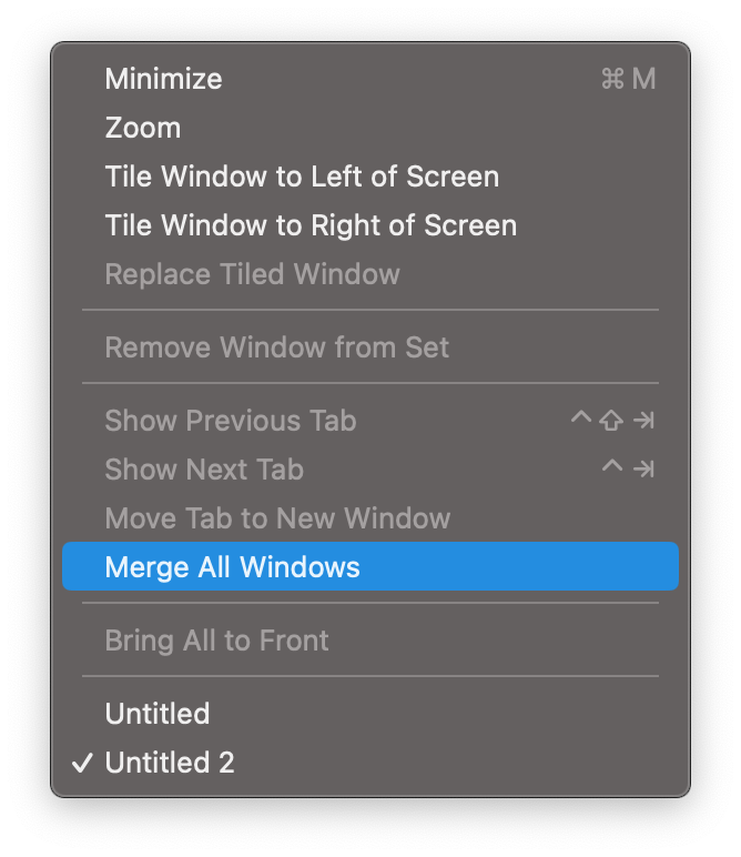 Window menu is missing on macOS · Issue #1828 · arduino/arduino-ide