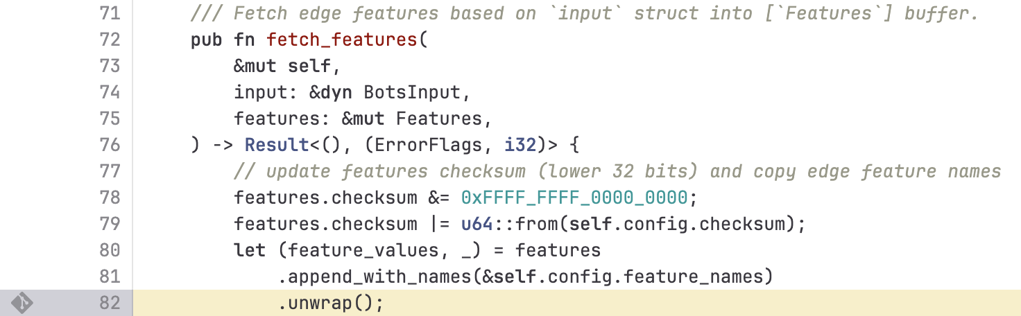 导致错误的代码
