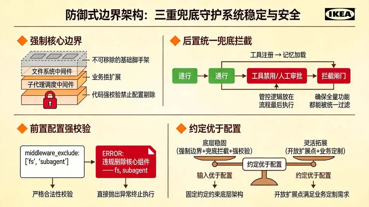 防御式边界架构(安全兜底思维)